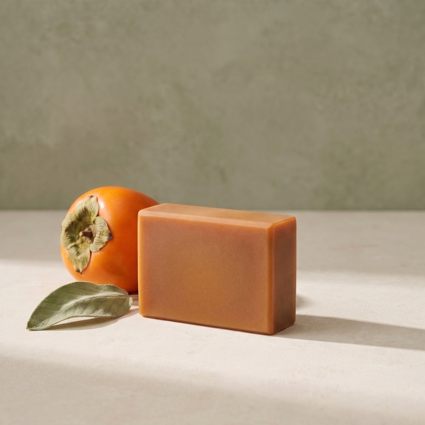 Persimmon soap bar