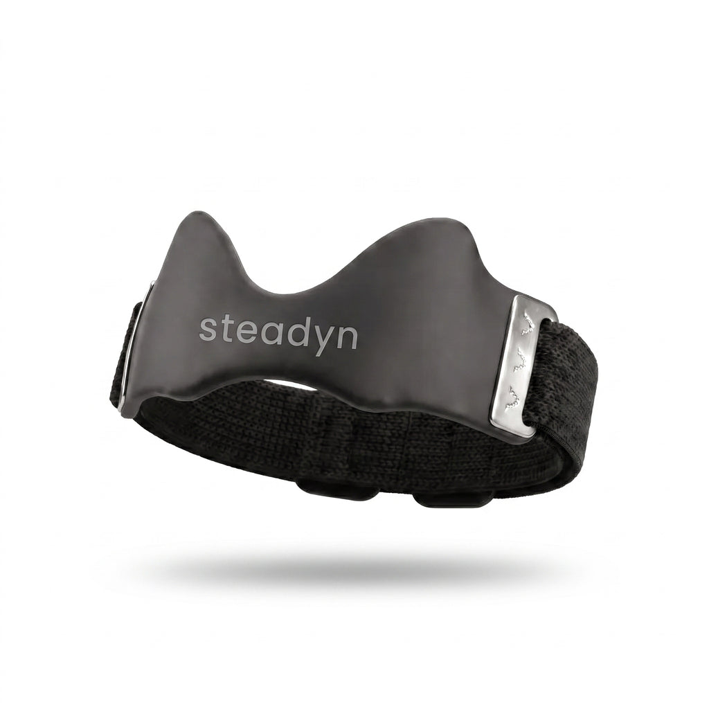 Steadyn patellar strap — studio packshot