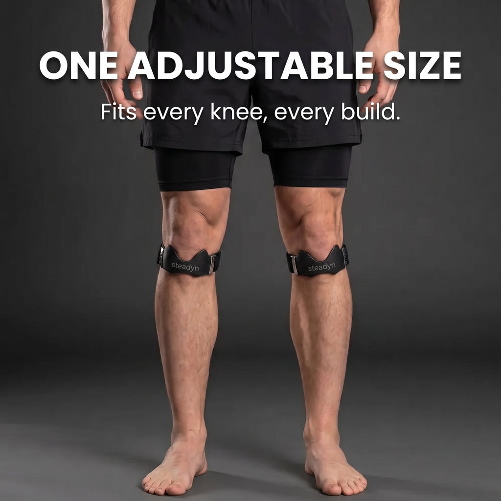 One adjustable size, fits every knee