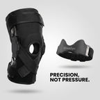 Precision, not pressure — strap versus knee brace