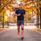 Running outdoors with the Steadyn strap
