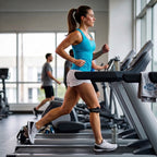 Treadmill running with the Steadyn strap